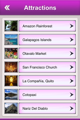 Ecuador Tourism screenshot 3