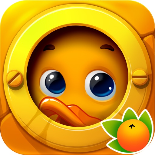 Happy Diver Duck Icon