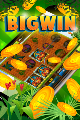 Slots Jungle Treasures - Free Vegas Casino Jackpot Win screenshot 2