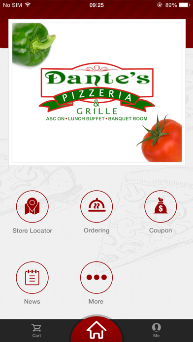 How to cancel & delete Dante's Pizzeria & Grille from iphone & ipad 1