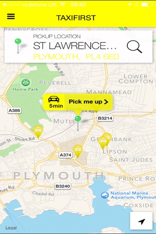 TAXIFIRST screenshot 2