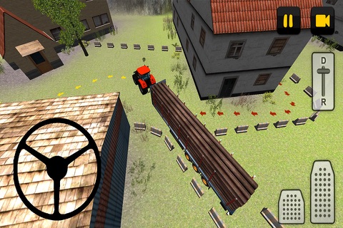 Tractor 3D: Log Transport screenshot 3