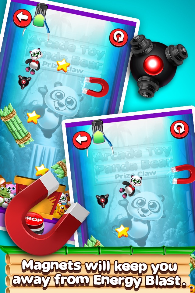 Arcade Panda Bear Prize Claw Machine Puzzle Game screenshot 3