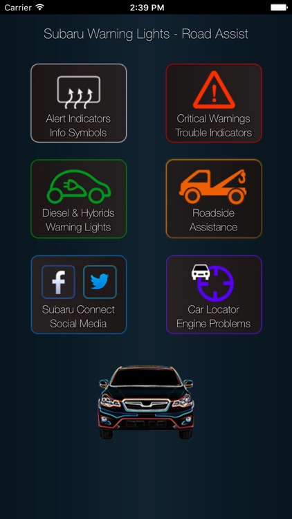 App for Subaru Warning Lights & Problems