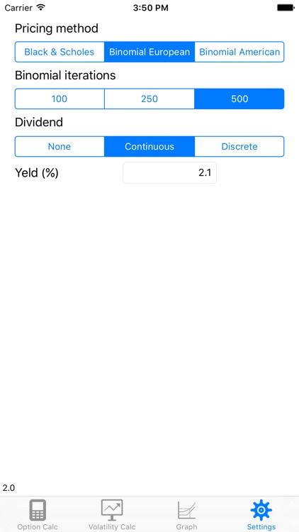 BS Option Pricer screenshot-4