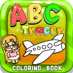 ABC Tracer Phonics Coloring Book: English Vocabulary Learning For Toddlers And Kids!
