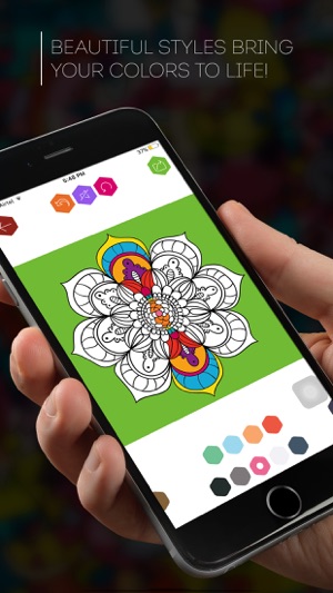 Mandala Coloring Book for Adult.s to Color Mandalas(圖1)-速報App