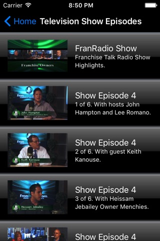 FranTV Franchise Television screenshot 4