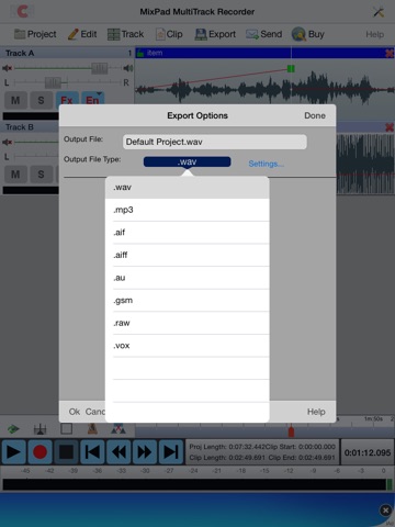 MixPad Music Mixer screenshot 4