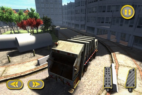 Garbage Collector Truck Parking screenshot 2