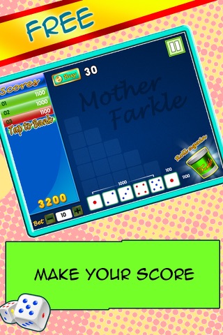 Mother Farkle - Hot Dice Games are more Fun with Mom : Free! screenshot 3