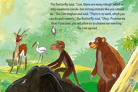 The Lion Cannot Do Everything - Best Stories from Panchatantra and Amar Chitra Katha Indian fables and tales screenshot 3