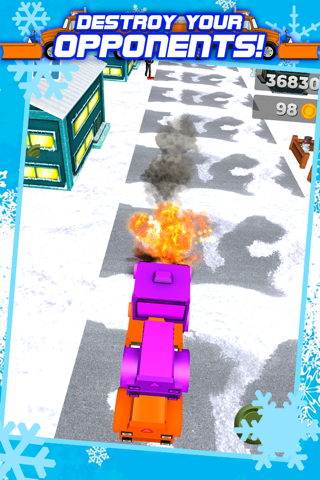 3D Snowplow City Racing and Driving Game with Speed Simulation by Best Games FREE screenshot 3