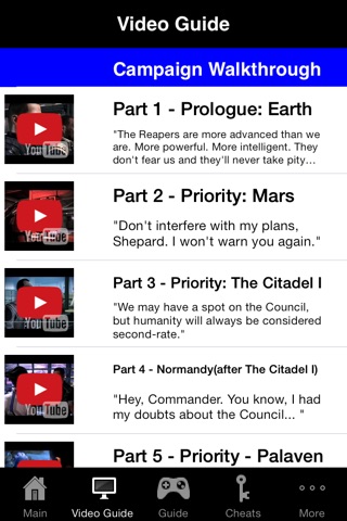 Pro Cheats - Mass Effect 3 Unofficial Guide Edition screenshot 2