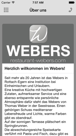 Restaurant Webers(圖3)-速報App