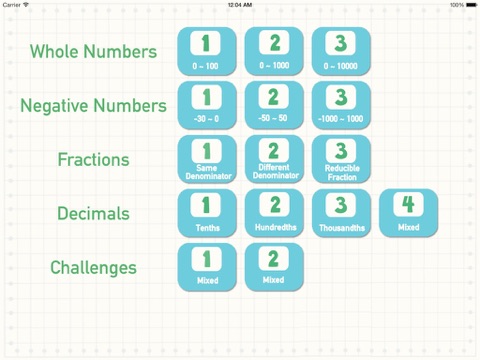 Number Line - Order Fractions,Decimals,Whole Numbers and Negative Numbers screenshot 2