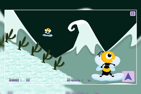 Honey Winter Quest : The Cool Bee Boy Snowboard Racing Game screenshot 4