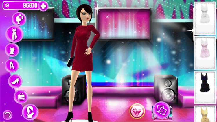 Fashion Icon Dressing Up Game: Fantasy Dress Up & Makeover Salon Games for Girls