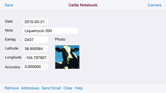 Cattle Notebook for iPhone(圖2)-速報App