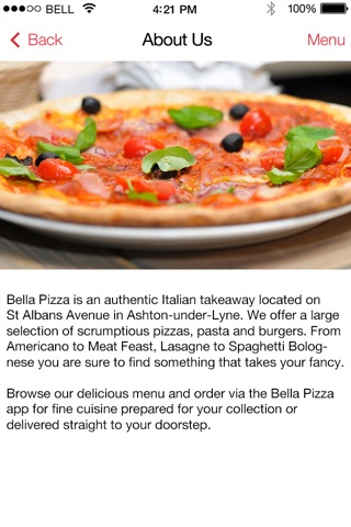 Bella Pizza Ashton Under Lyne screenshot 4