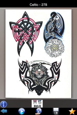 Celtic Tattoos Master Pro screenshot 3