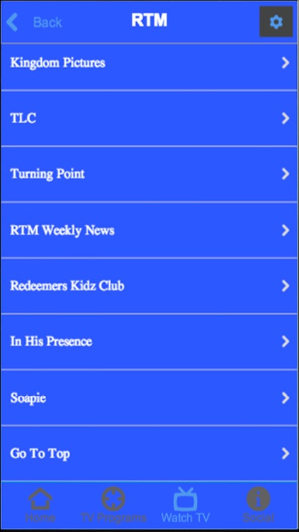 RTM Mobile TV