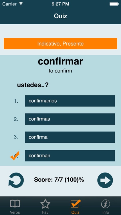 Spanish Verbs + screenshot-3