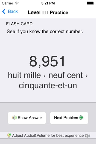 French Numbers, Fast! (for trips to France) screenshot 4