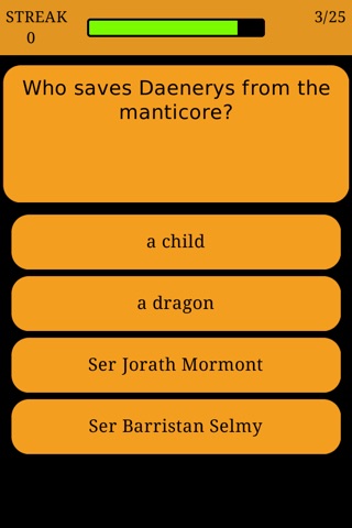 Quiz for Game of Thrones - Trivia about the TV Show screenshot 2