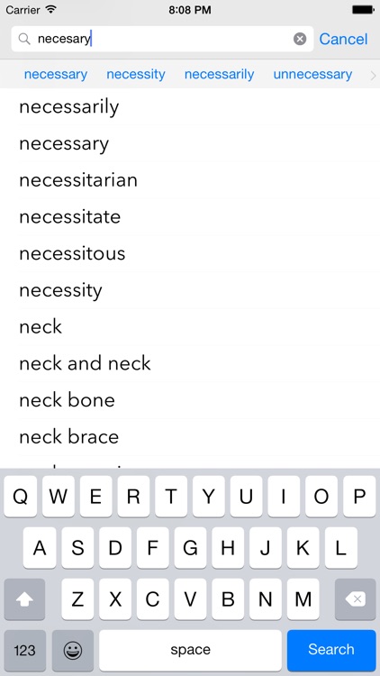 WordBook - English Dictionary and Thesaurus