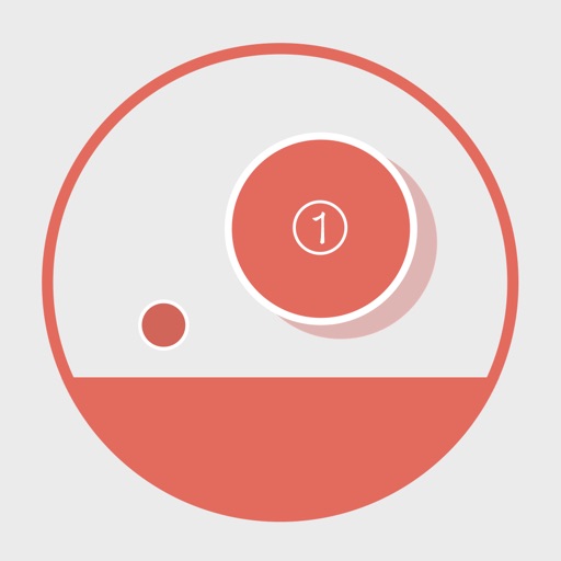 Dot Into Circle iOS App