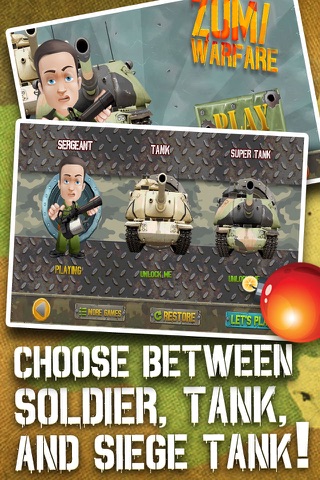Zumi War-Fare - A Bubble Shooter Showdown With Military Tanks (Artillery Game) screenshot 4