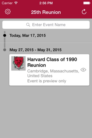 Harvard Class of 1990 Reunion screenshot 2