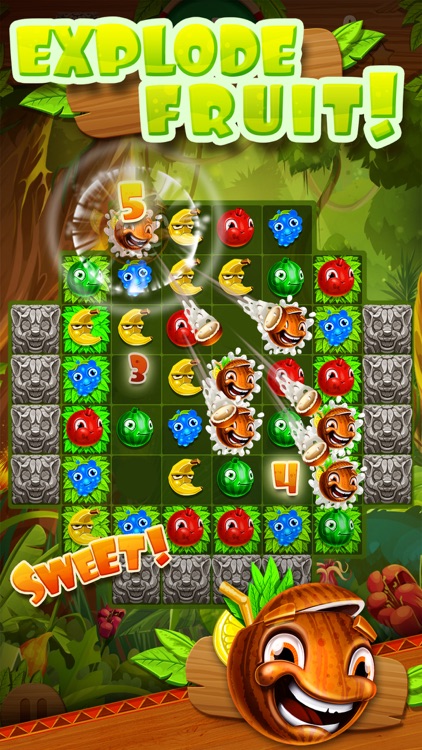 Jungle Jam - Juicy Fruit Match-3 Game