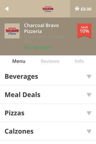 Charcoal Bravo Pizzeria screenshot 3