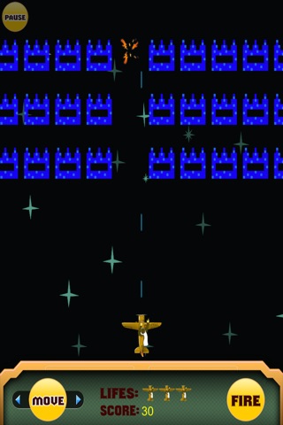 Mini Galaxy Collider Guardian Attack - Sky Captain Mad Dog Retro Game screenshot 3