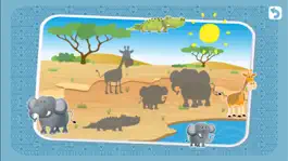 Game screenshot My first jigsaw Puzzles : Animals from Jungle and Savanna [Free] hack