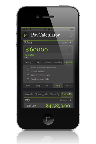 PayCalculator screenshot 2