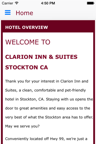 Clarion Inn and Suites Stockton CA screenshot 3