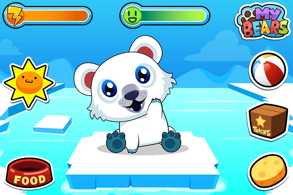 My Virtual Bear - Pet Puppy Game for Kids, Boys and Girls screenshot 3