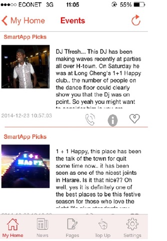 SmartApp Zim screenshot 2