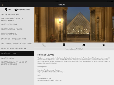 Hotel du Jeu de Paume Paris for iPad screenshot 3