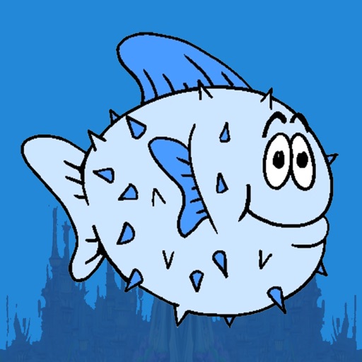 Blue Fish - The Adventure of a Tiny Porcupine Fish iOS App