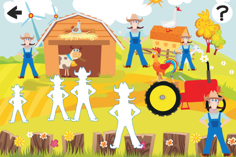 A Sort By Size Game for Children: Learn and Play with Farm Animals screenshot 3