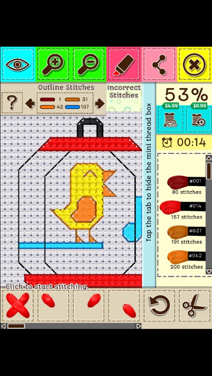GOGO Cross Stitch
