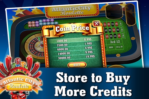 Atlantic City Roulette Table FREE - Live Gambling and Betting Casino Game screenshot 4