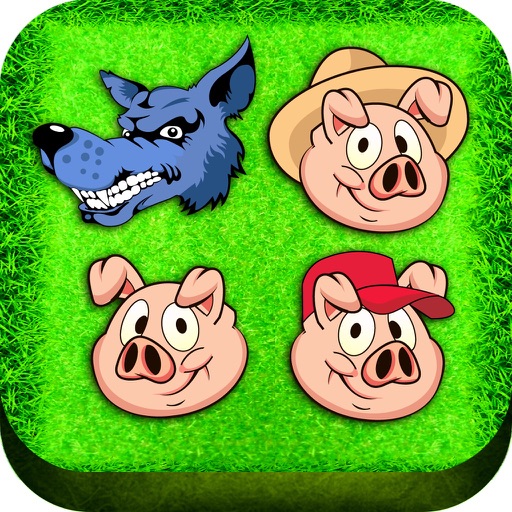 Match 3 Little Pigs iOS App