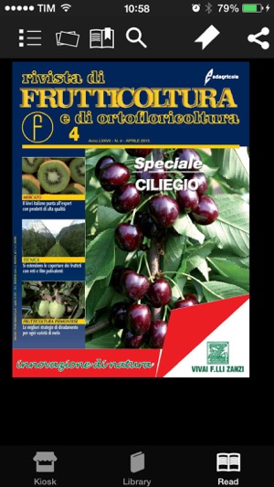 Rivista di Frutticoltura e Ortofloricoltura(圖1)-速報App