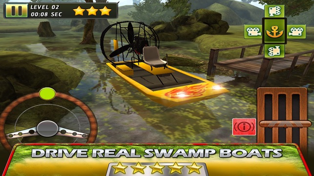 Swamp Boat 3D River Sports Fast Parking Race Game(圖1)-速報App