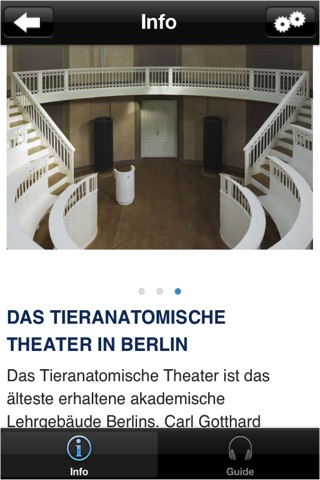 Das Tieranatomische Theater in Berlin - Audioguide screenshot 2